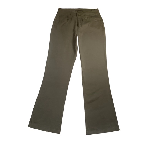 LADY HATHAWAY WOMENS BOOTCUT OLIVE GREEN JEANS/ Size 6 - Picture 2 of 10